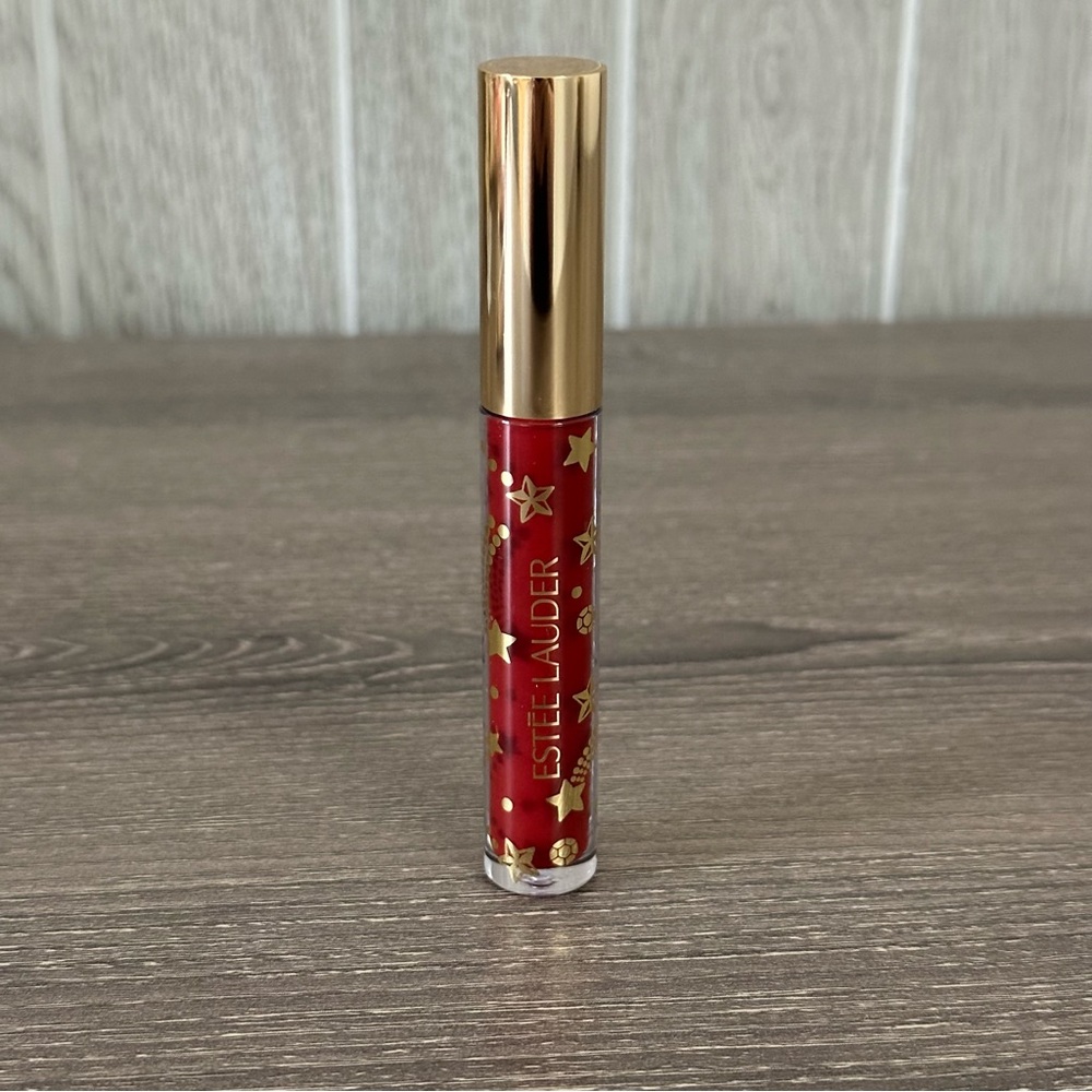 Estée Lauder Lip Gloss Ruby Quartz Red Limited Edition
